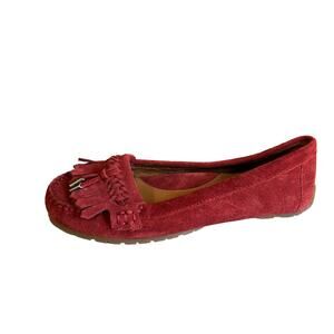 Franco Sarto Suede Driving Mocs Moccasins 6.5